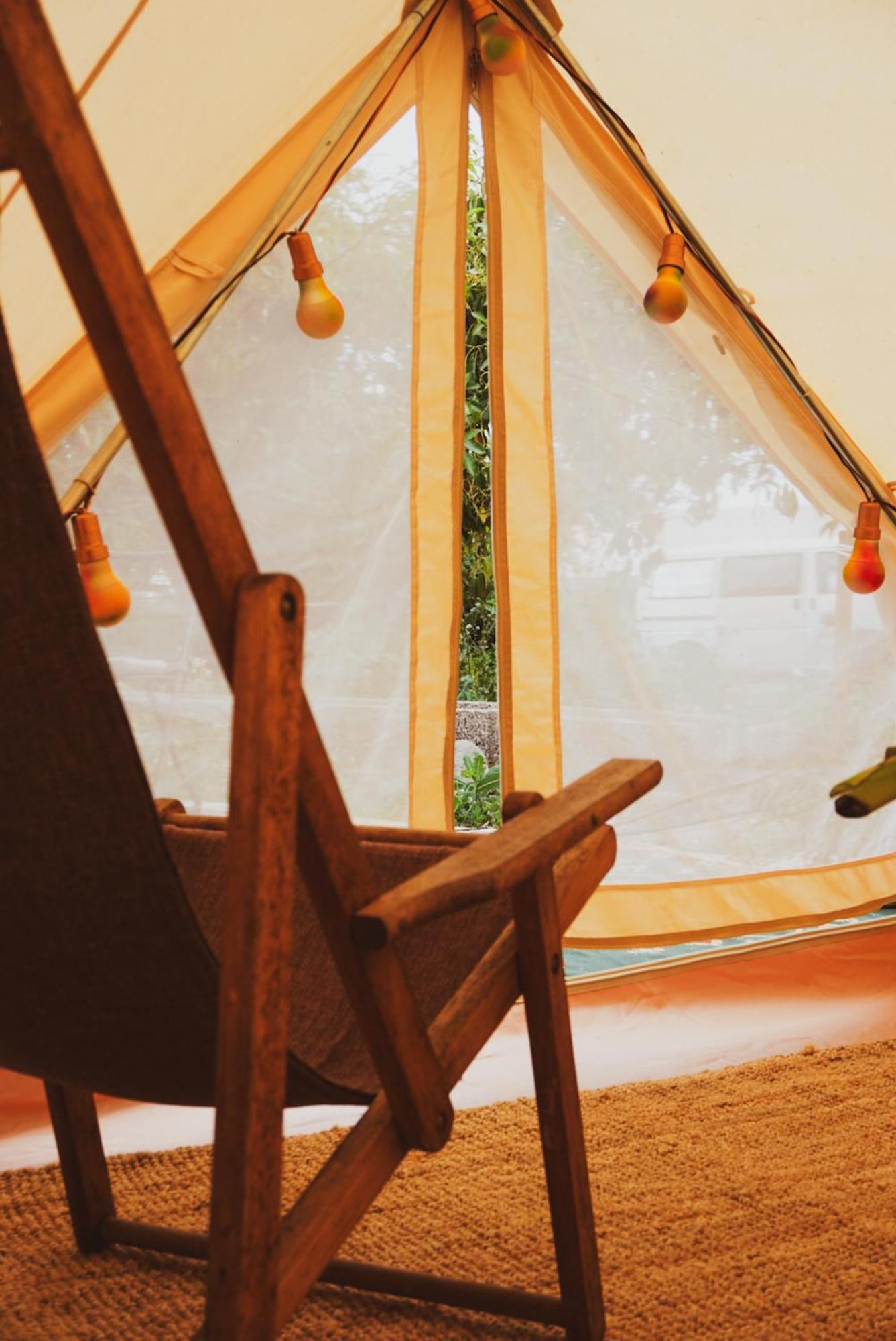 Yurt In Avocado Garden 호텔 기마르 외부 사진